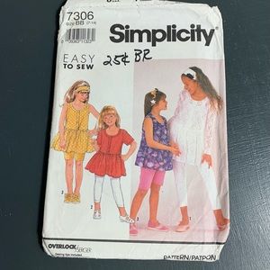 Simplicity Easy to Sew Dress Pattern from 90s